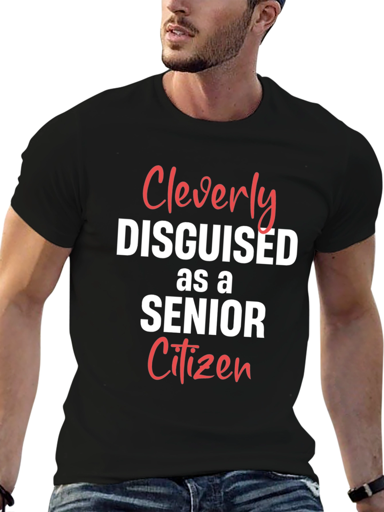 Cleverly Disguised Senior Citizen Graphic Tee