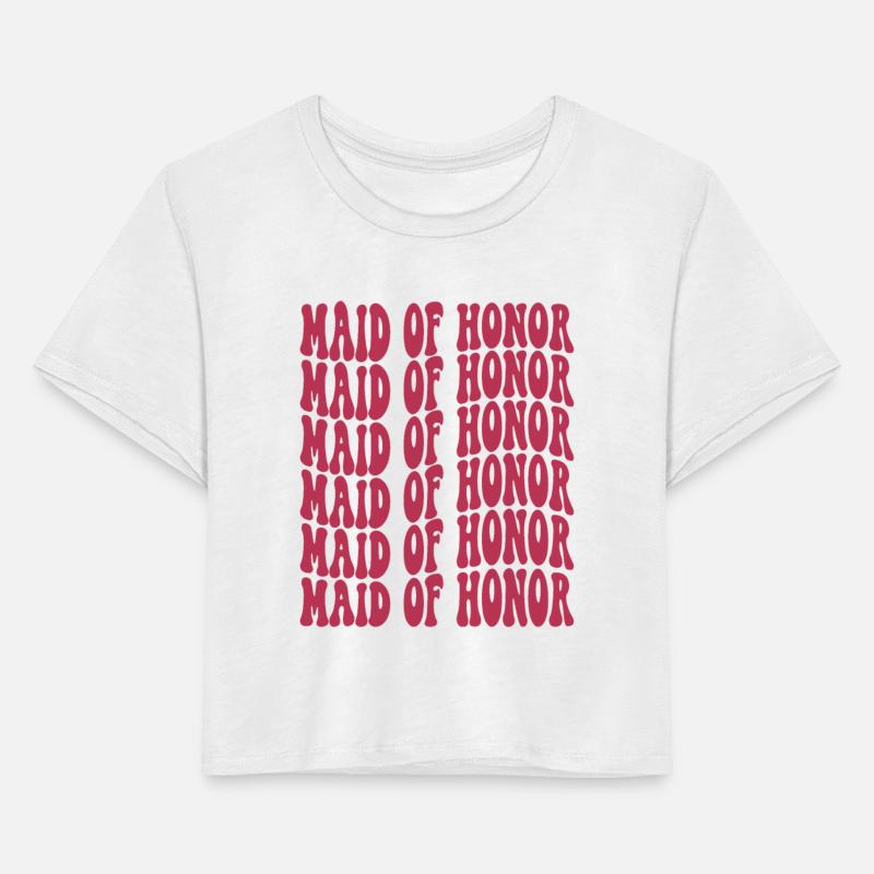 Bachelorette Party Maid Of Honor Pink Design