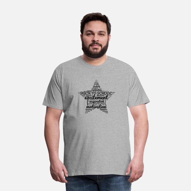 Back to school star black