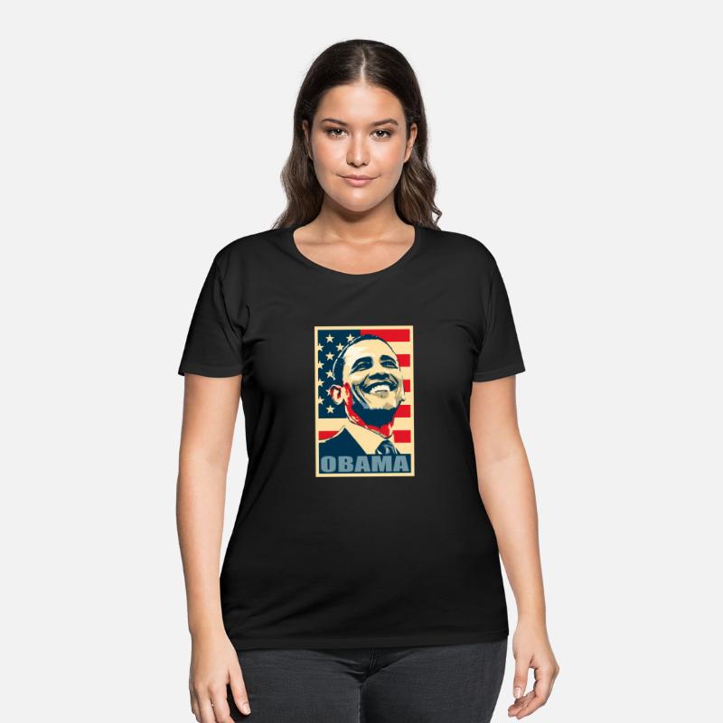 Barack Obama President 44 American Flag Happy Demo