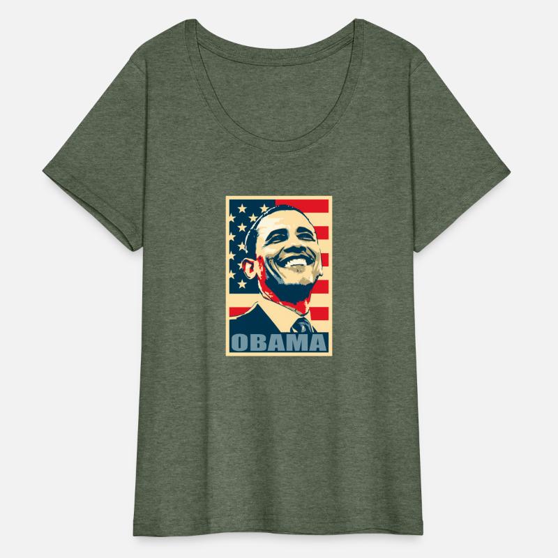 Barack Obama President 44 American Flag Happy Demo