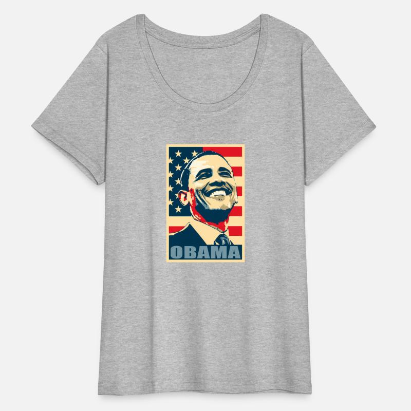 Barack Obama President 44 American Flag Happy Demo