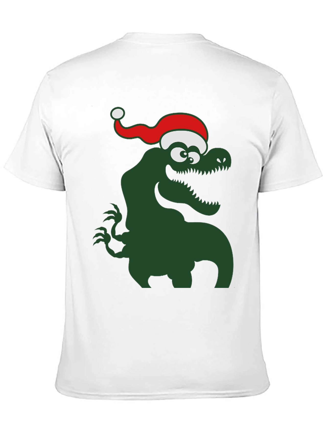 Festive Dinosaur T-Shirt - Holiday Apparel