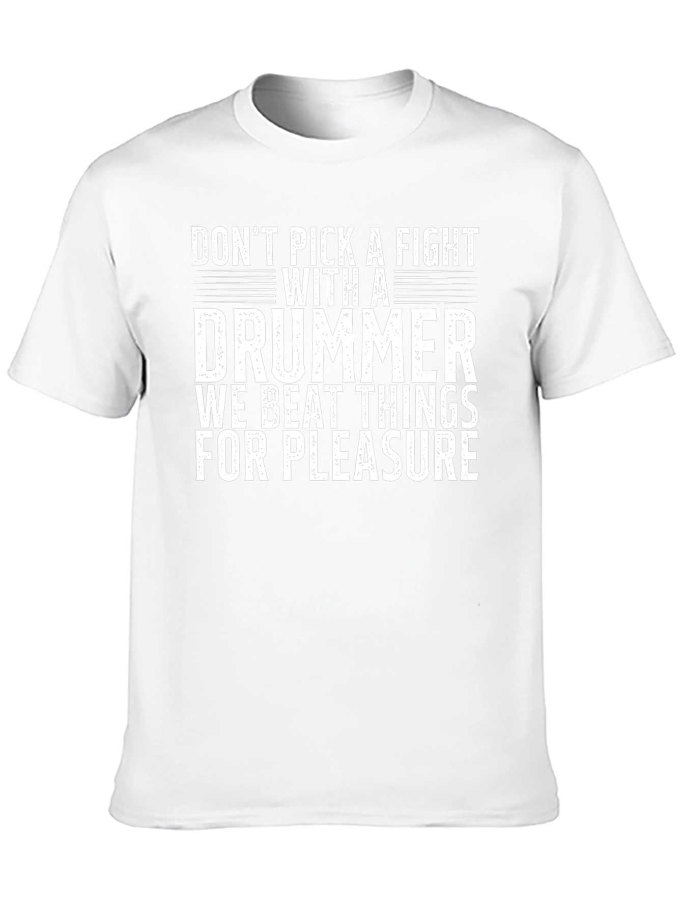 Drummer Graphic Tee: Beat Things For Pleasure T-Shirt