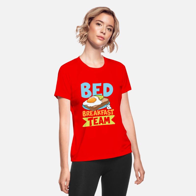 Bed Breakfast Team for a Early Risers Men and