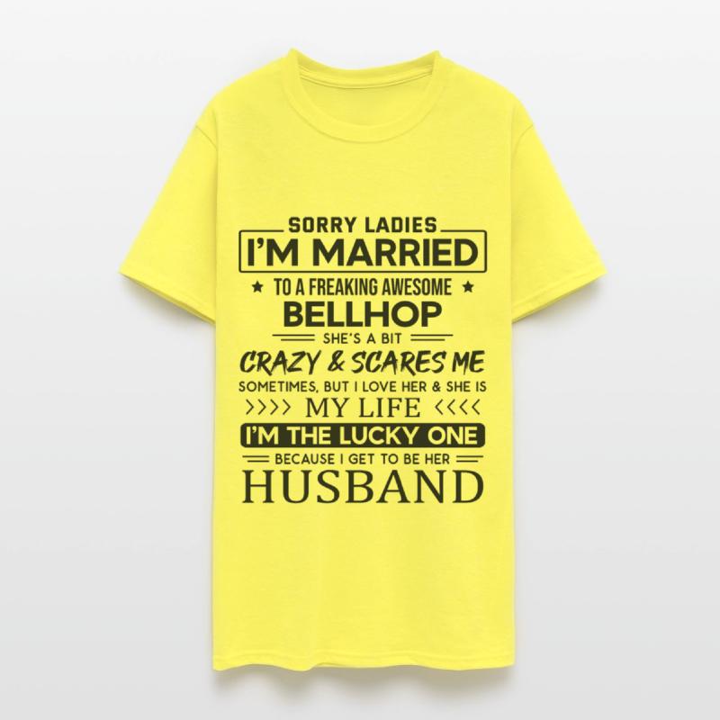 Bellhop Funny Saying For Husband