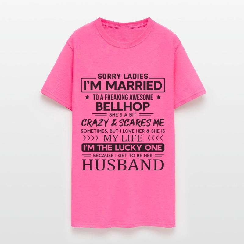 Bellhop Funny Saying For Husband