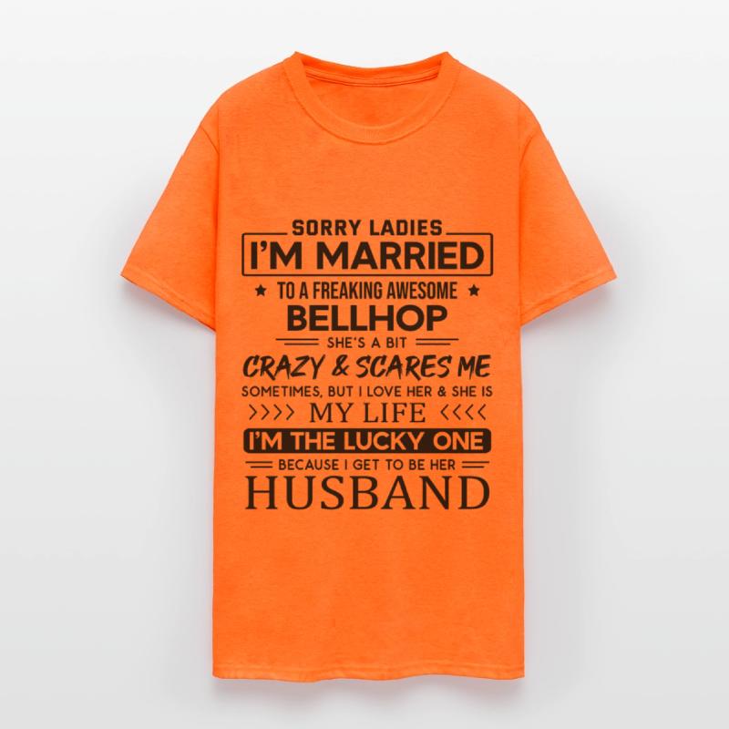 Bellhop Funny Saying For Husband