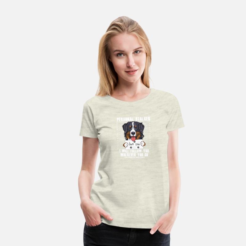 Bernese Mountain Dog Stalker Cartoon