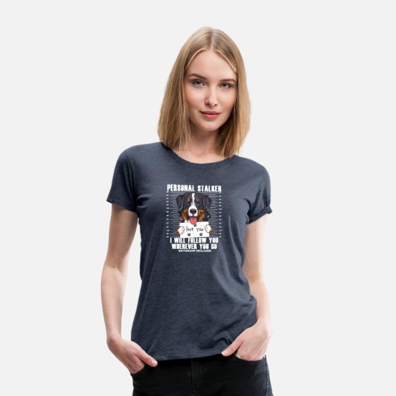 Bernese Mountain Dog Stalker Cartoon