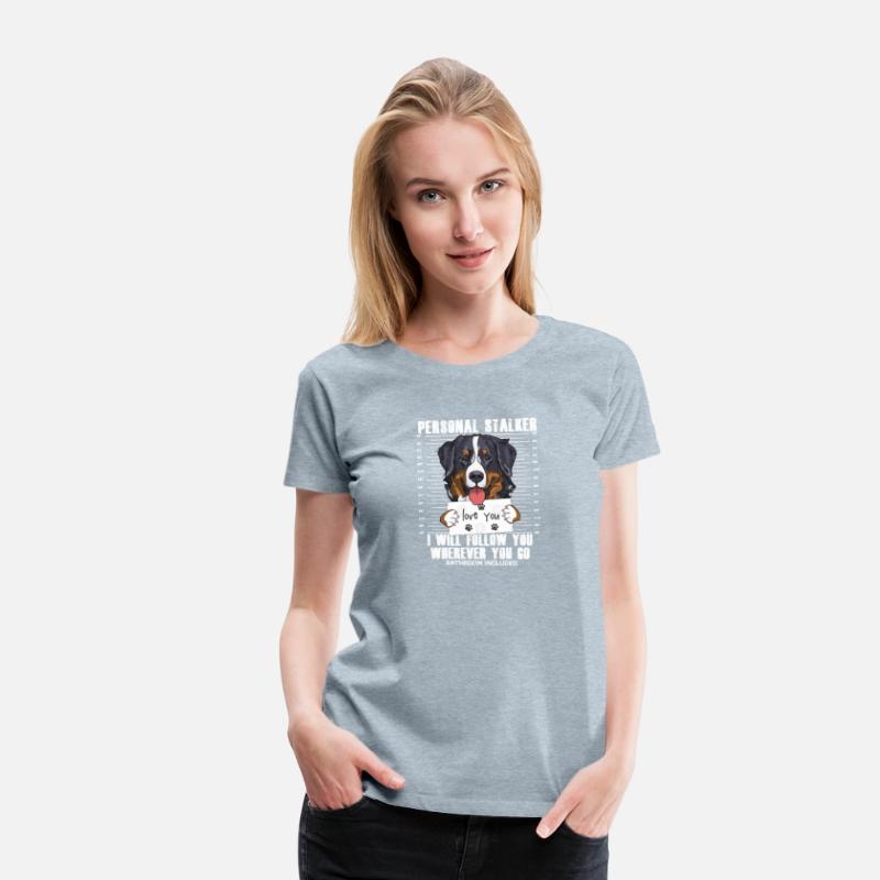 Bernese Mountain Dog Stalker Cartoon