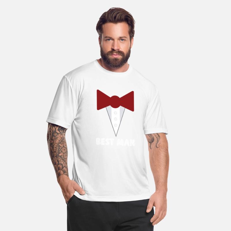 Best Man Wedding Party Mock Tuxedo