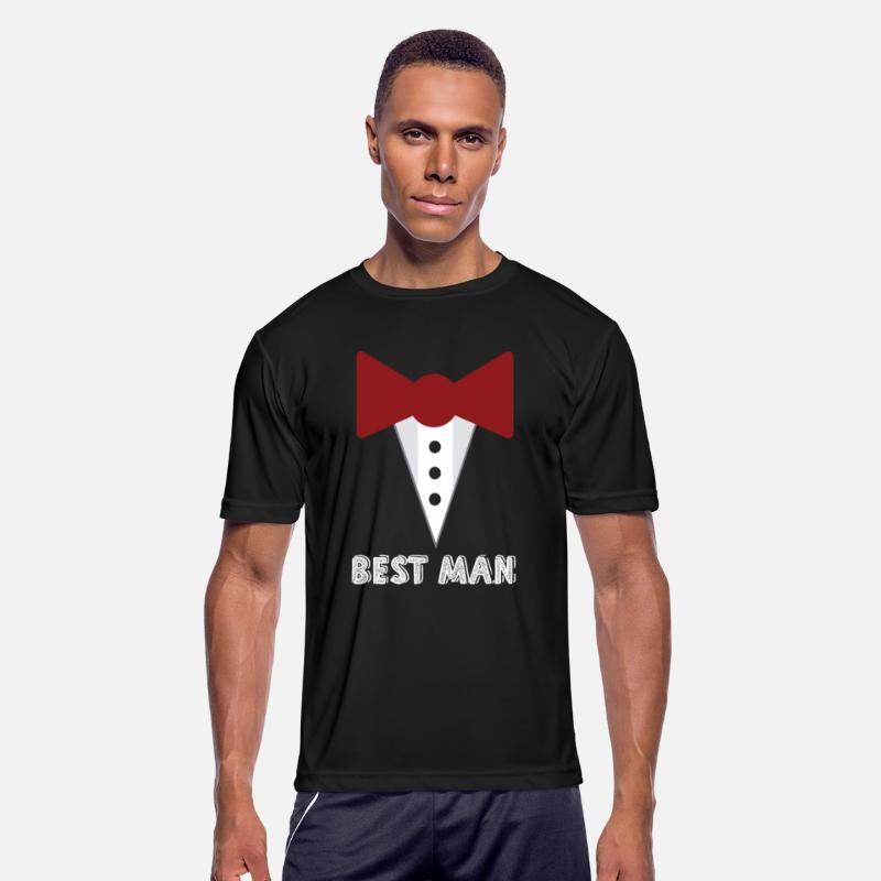 Best Man Wedding Party Mock Tuxedo