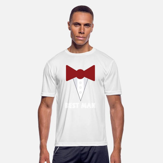 Best Man Wedding Party Mock Tuxedo