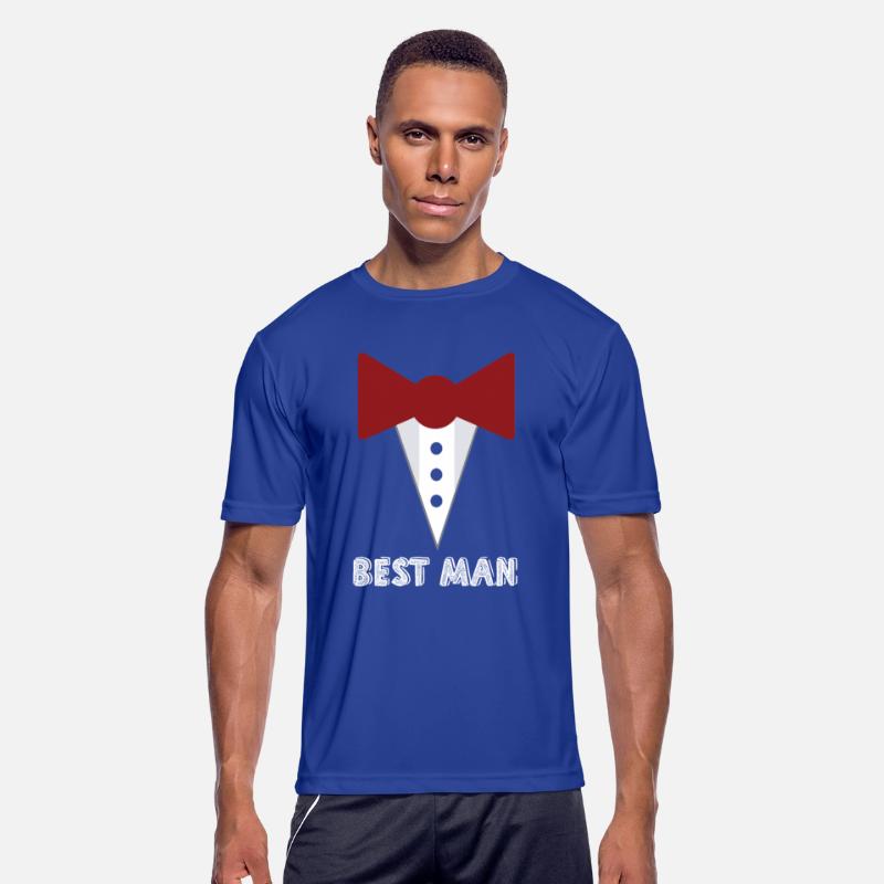 Best Man Wedding Party Mock Tuxedo