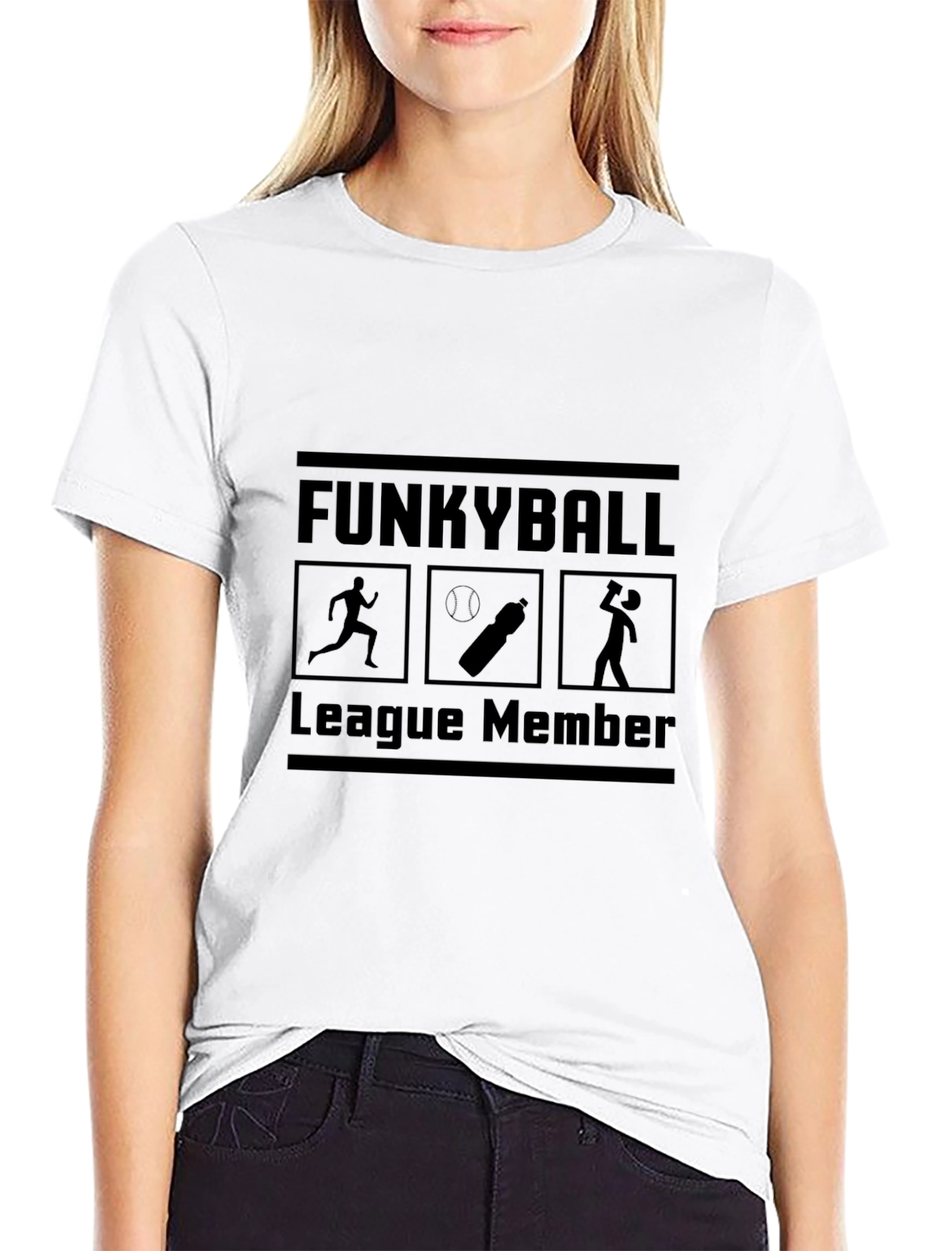 Funkyball League Member Graphic T-Shirt