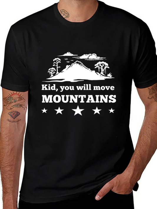 Inspirational Mountain Graphic Tee - Unisex