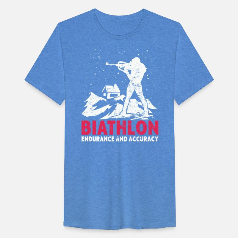 Biathlon Ski Race Competition Winter Sports