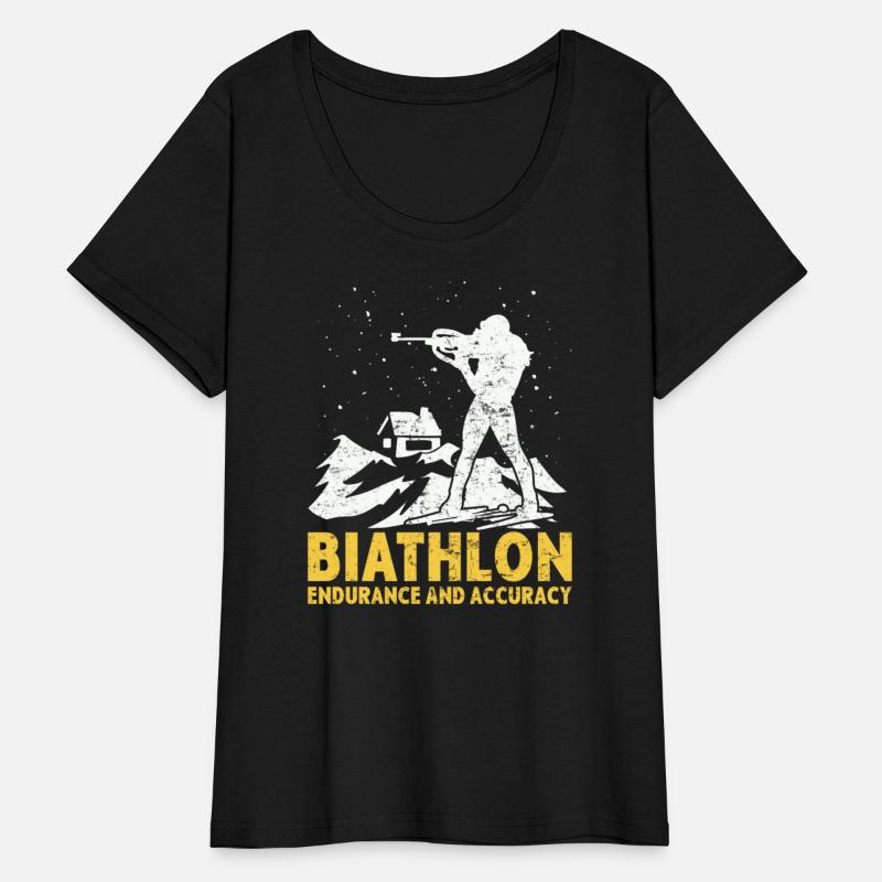 Biathlon Ski Race Competition Winter Sports