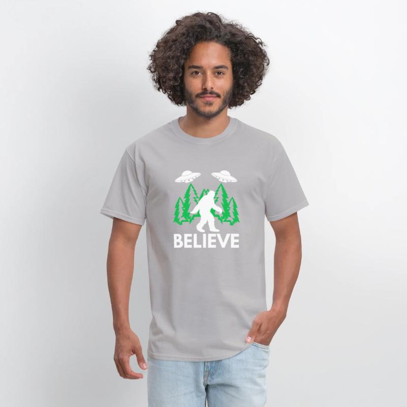Bigfoot - bigfoot sasquatch believe with ufo an