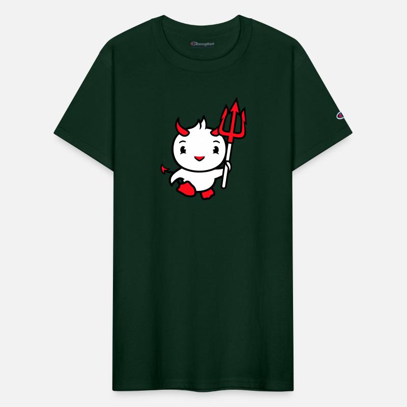 Bird Devil Horns Satan Trident Hell Evil Cool Duck
