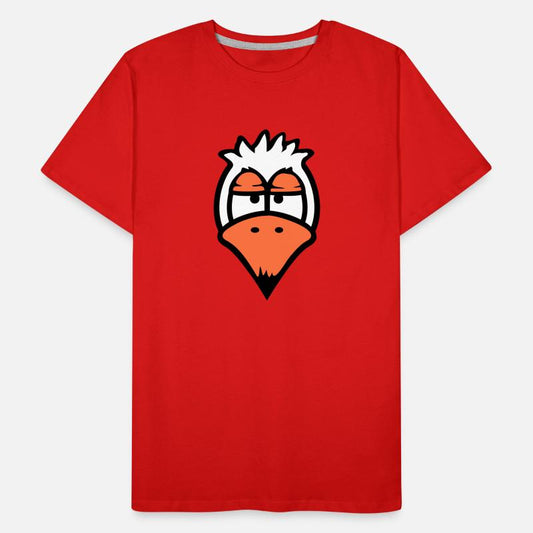 Bird looks funny annoyed tired angry frustrated