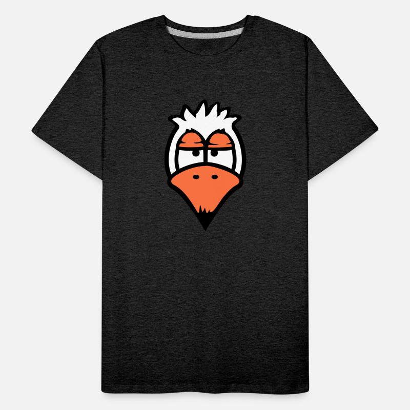 Bird looks funny annoyed tired angry frustrated