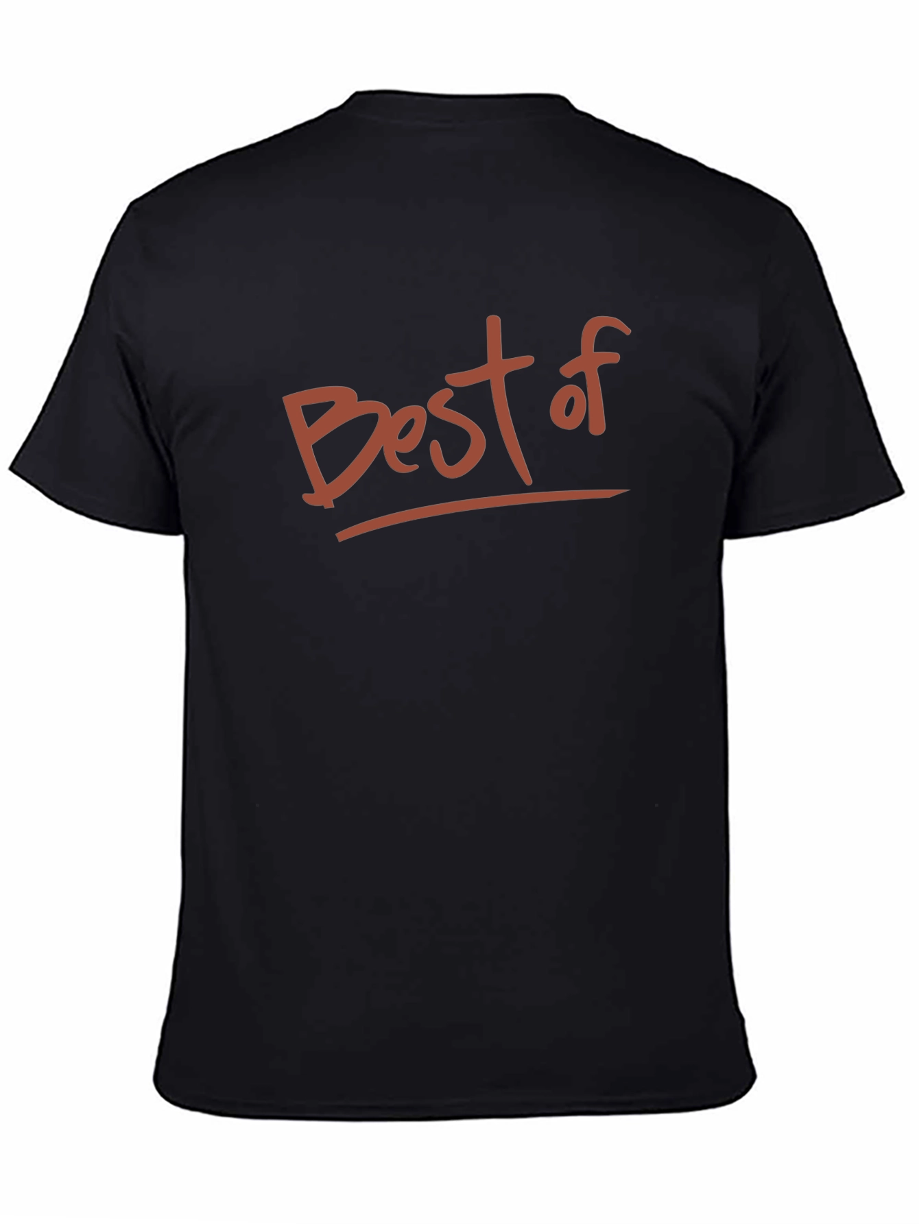 Best Of Graphic T-Shirt - Casual Black Tee