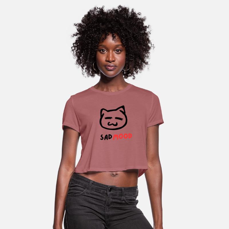 Black illustrated Cat Skeptic T Shirt