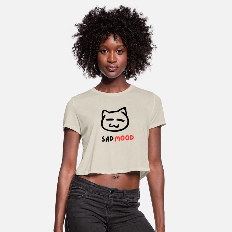 Black illustrated Cat Skeptic T Shirt