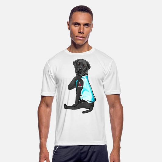 Black Lab Labrador Mom Tattoo Cute Mama Mother