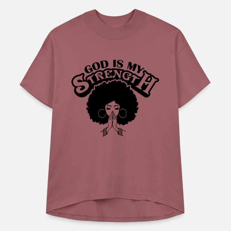Black Women Praying God Believe Afro Hairstyle