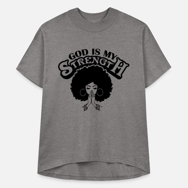 Black Women Praying God Believe Afro Hairstyle