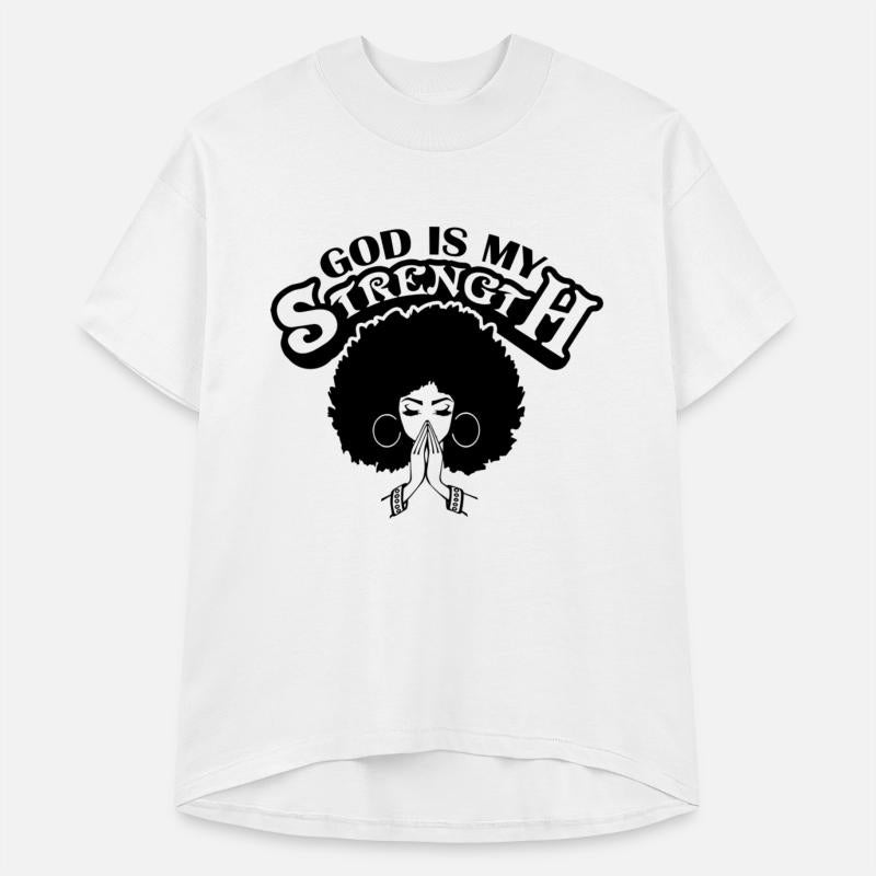 Black Women Praying God Believe Afro Hairstyle