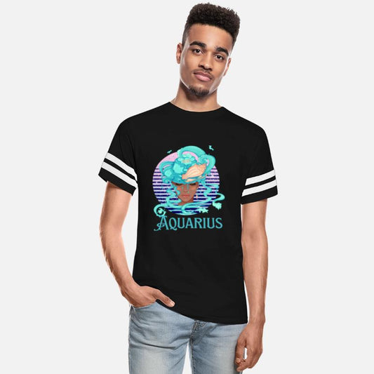Blue Aquarius Zodiac Sign in the Stars