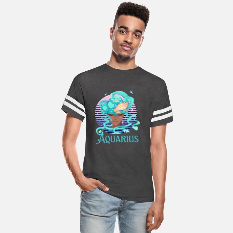Blue Aquarius Zodiac Sign in the Stars