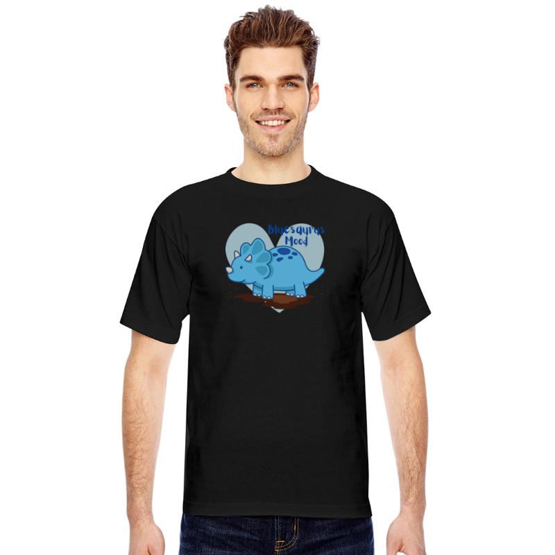Bluesaurus Mode – Playful Blue Dino with Heart