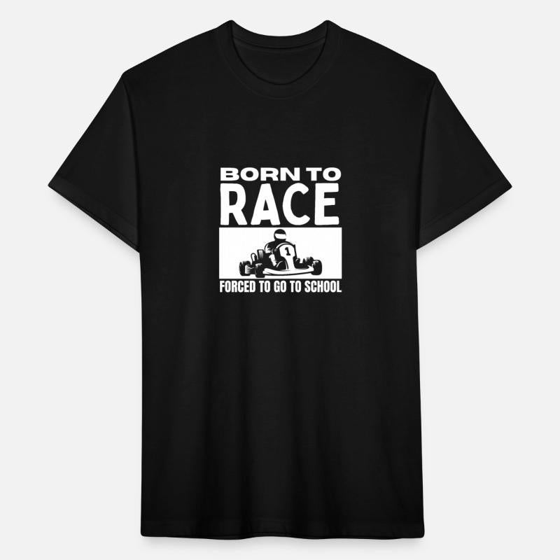 Born to Race Forced To Go To School Funny Go Kart