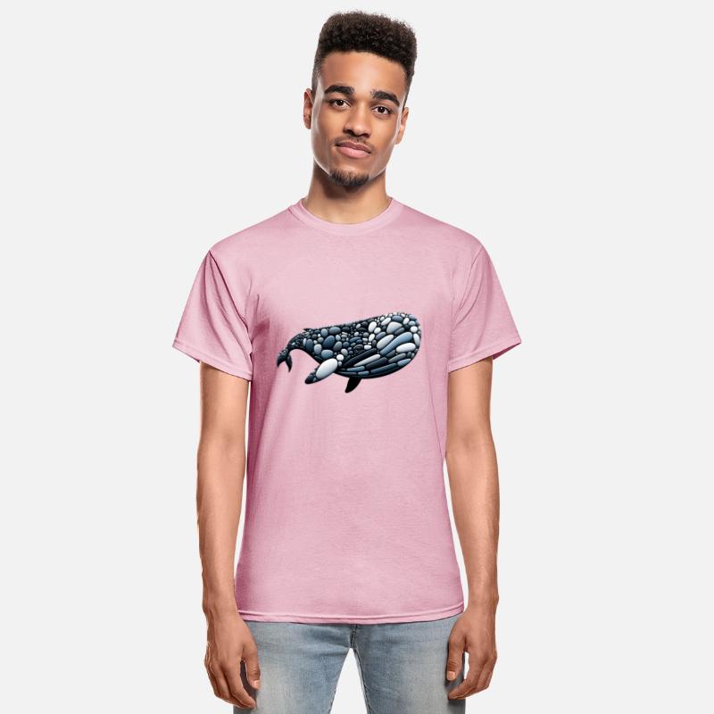 Bowhead Whale Pebble Portrait