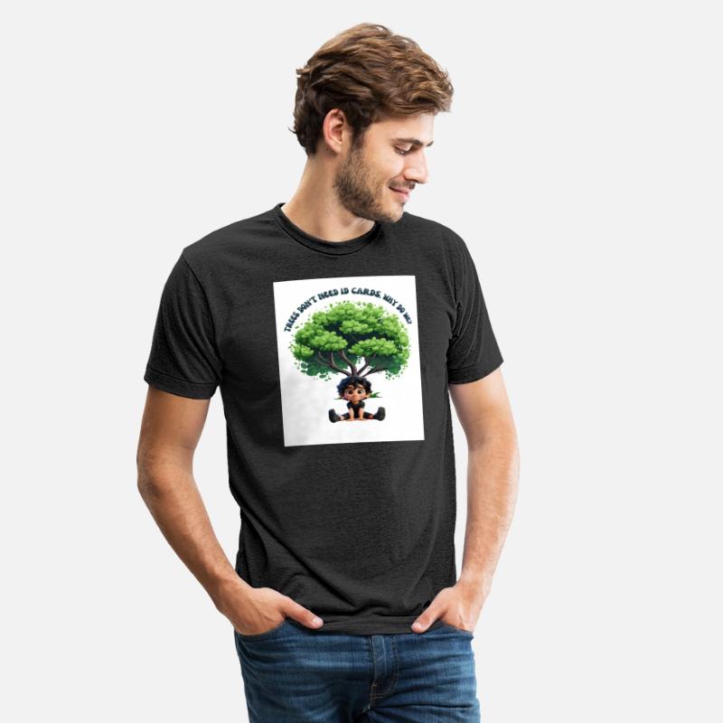 Boy Under Tree – Identity Quote Artwork