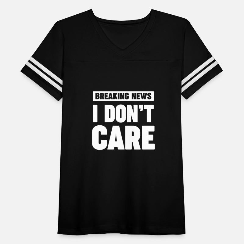 Breaking news I don't care