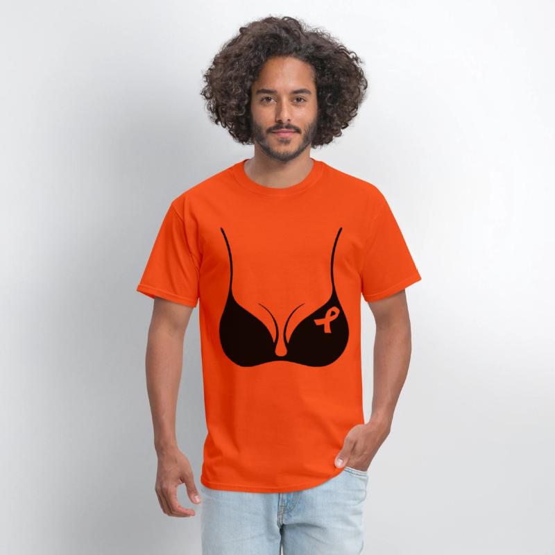 Breast Cancer Awareness Black Bra Pink Ribbon JUNI
