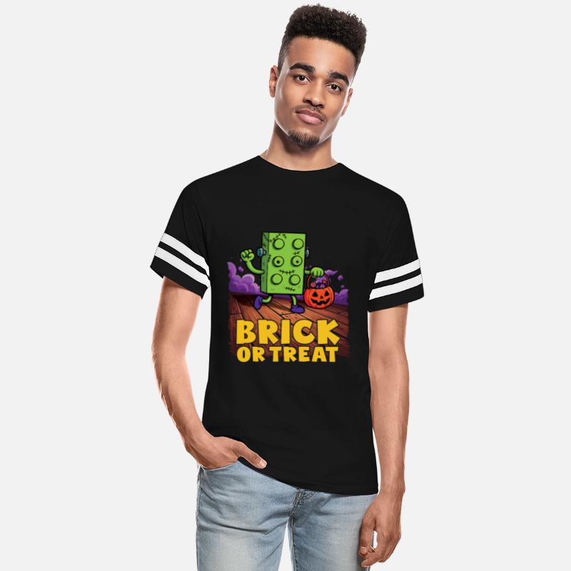 Brick Or Treat Block Building Halloween
