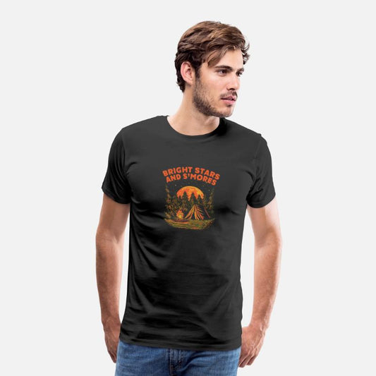 Bright Stars and Smores Camping Friends Camper Bud
