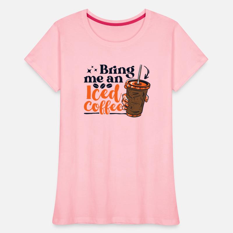 Bring Me An Iced Coffee Queen Latte Art Barista