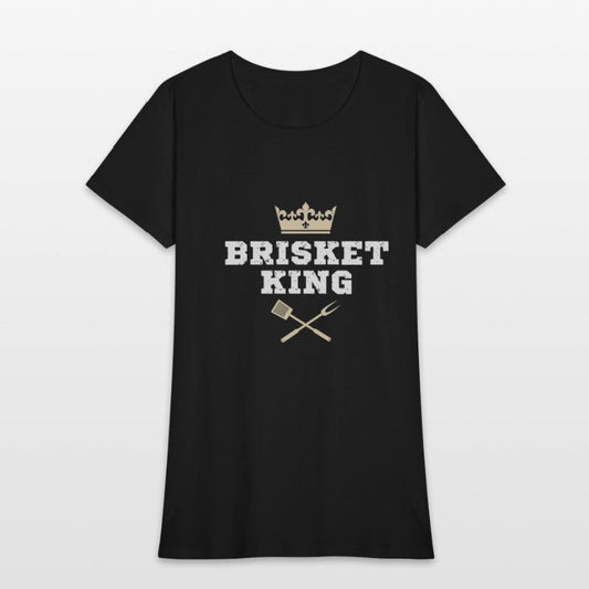 Brisket King Funny BBQ Crown Design