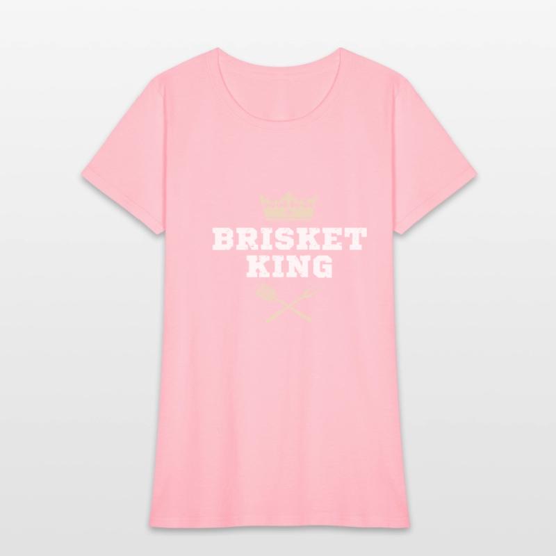 Brisket King Funny BBQ Crown Design