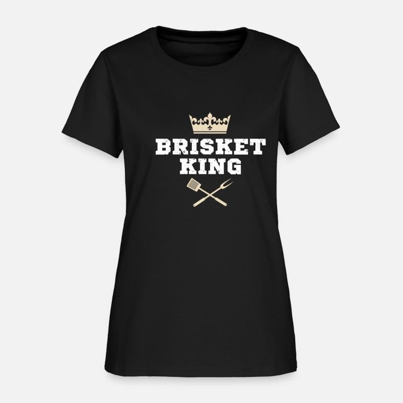 Brisket King Funny BBQ Crown Design