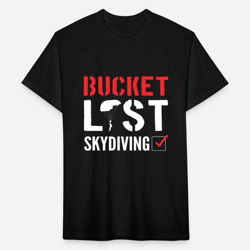 Bucket List Sky Diving Parachute Jumper