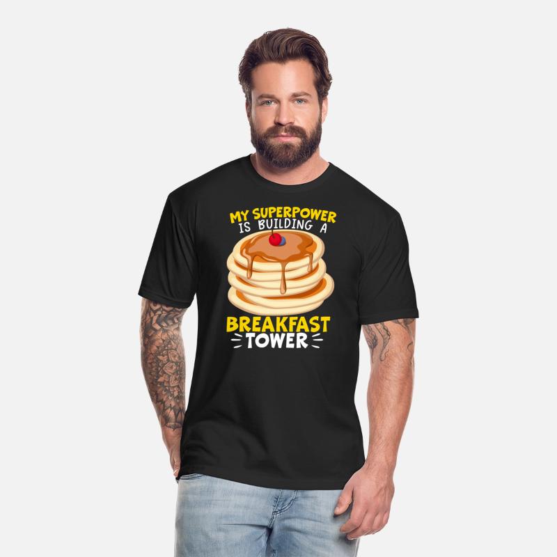 Building A Breakfast Tower Pancake Maker Food